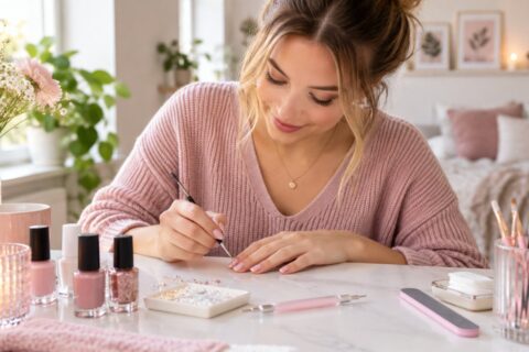 Nageldesign selber machen – Fingernägel zuhause mit Nagellack und Nail-Art-Werkzeug gestalten